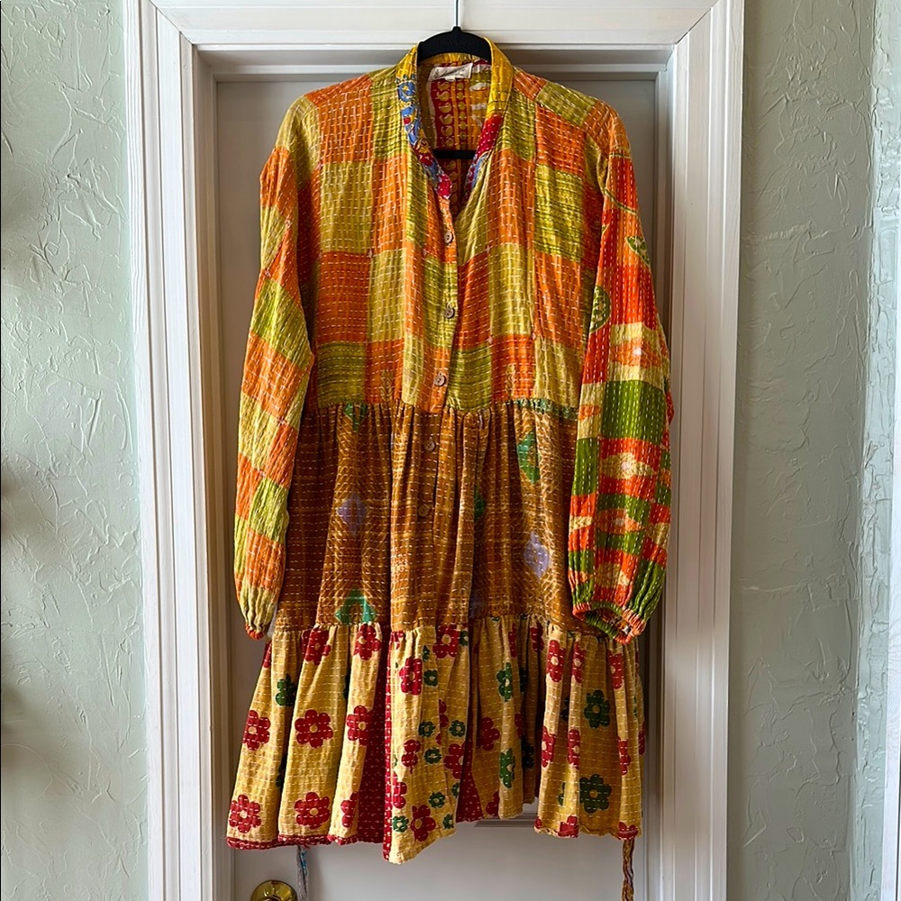 Kantha Bae Luminous Mini Dress